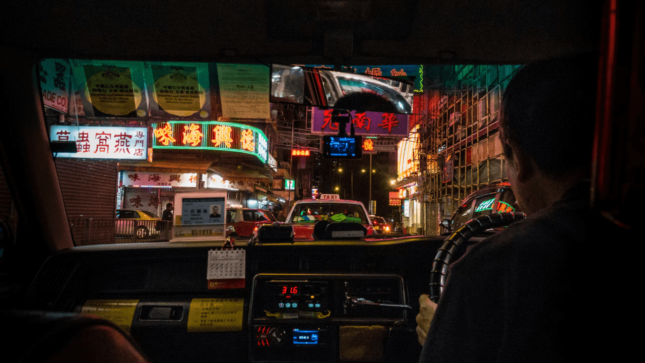 Cover image for Getting into the taxi